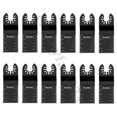 £14.59 • Buy 12/24× Oscillating Multi Tool Saw Blades Set Carbide Blade Metal Wood Cutter UK