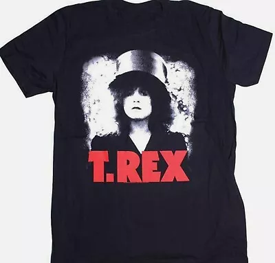 Vintage Marc Bolan T. Rex Band Men T-shirt Black Short Sleeve All Sizes • $7.99