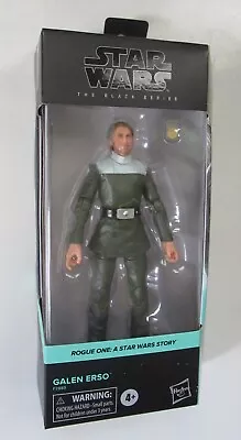 Star Wars The Black Series Rogue One GALEN ERSO 07 Action Figure 6 Inch Hasbro • $11.99