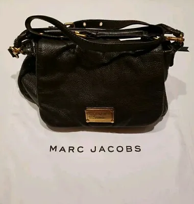 Marc By Marc Jacobs Classic Q Natasha Brown Leather Flap Satchel Crossbody Bag • $95