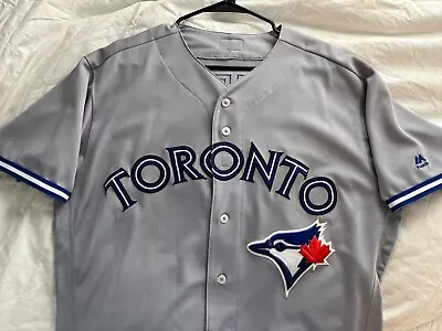 Game Issued 2018 Toronto Blue Jays Road Jersey - #23 Majestic Authentic Size 46 • $114.95