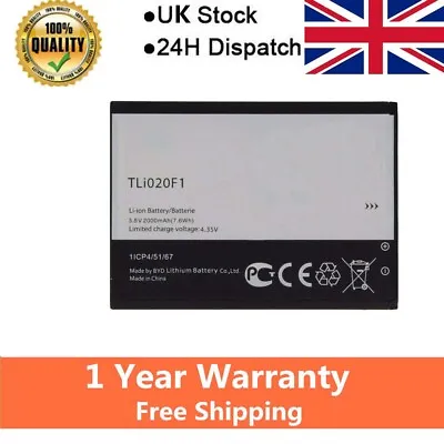 Alcatel New 4.35V Li-ion Cell Phone Battery For Ideal Xcite 5044R AT&T TLi020F1 • £11.66