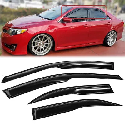 For 2002-2006 Toyota Camry 3D Wavy Mugen Style Window Visor Rain Guard • $24.99