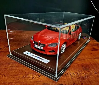 1/18 BMW M6 Topless Mounted On Customized Luxurious Plexiglass Display Case  • $189