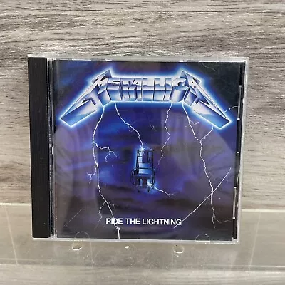 Metallica: Ride The Lightning 1984 Elektra/Asylum EarlyPress CD VG+ Thrash Metal • $29.99