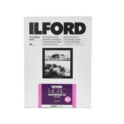 Ilford Multigrade RC Glossy 5x7 Inches 100 Sheets • £39.99