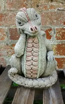 Thinker The Dragon - Garden Ornament  - Hand Cast • £20