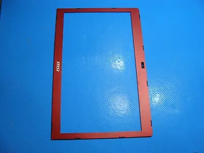 MSI GS70 2QE MS-1773 17.3  Genuine LCD Front Bezel Red 307772B612 • $12.99