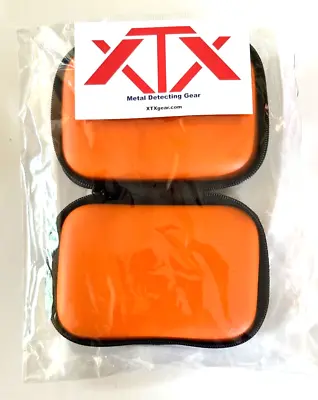 XTX Metal Detecting  Soft Shell Zipper Gear Pouch...Orange • $9.95