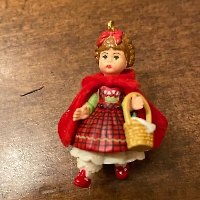 Hallmark Classic Red Riding Hood Madame Alexander Ornament Miniature 2004 CS • $7.69