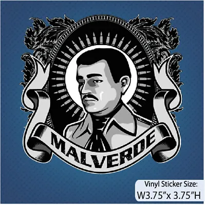 Jesus Malverde / Malverde / Version A / Decal / Vinyl Sticker • $1.99