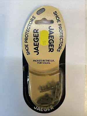 Jaeger Segs No.6 Metal Shoe-protectors (THREE PAIRS) • £3.79