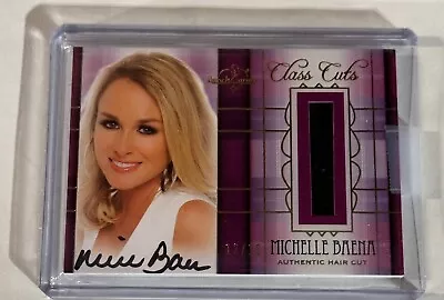 2012 Benchwarmer Hot For Teacher Michelle Baena Hair Card - Auto - # 12/15 • $59.99