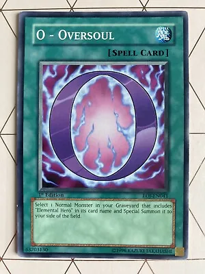 O - Oversoul - EOJ-EN041 - 1st Edition - Near Mint - YuGiOh • £0.99