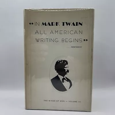 In Mark Twain All American Writing Begins The Minds Of Men Volume 3 Limited L27 • $20