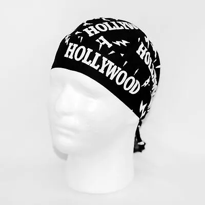 Hollywood Bandana Skull Cap Doo Rag For NWo Hulk Hogan Costume • $12.99