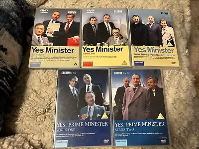 Yes Minister & Yes Prime Minister- The Complete Collection (DVD 2006) • £3.99