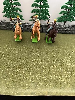 Vintage Britains Deetail Civil War Confederate Cavalry Soldiers • $7.99