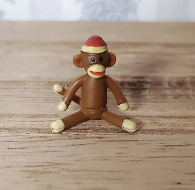 Dollhouse Miniature Tiny Replica Of Vintage Sock Monkey Scale 1/12 • $8.95