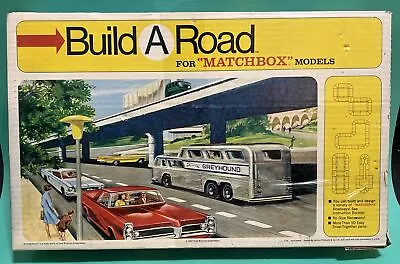 1960s Vintage Super Build A Road For  Matchbox  Models With Box Instructions+ • $75