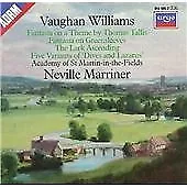 Ralph Vaughan Williams : Vaughan Williams: Tallis Fantasia / Greensleeves CD • £4.79