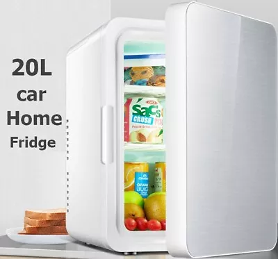 $120 • Buy 20L Portable Car 12V Home 220V Fridge Cooler Warmer For Camping Freezer