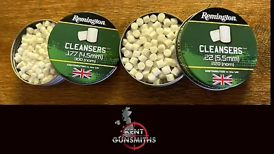 Remington Cleansers .177 / .22 Air Rifle Felt Cleaning Pellets Bore Cleaner Kit • £4.99