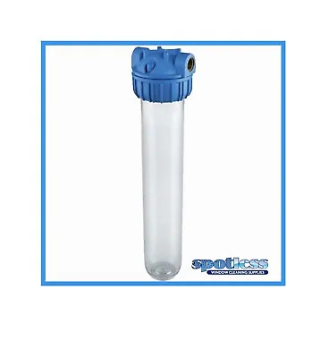 £47.99 • Buy 20  Filter Housing Transparent 3/4  Window Cleaning 