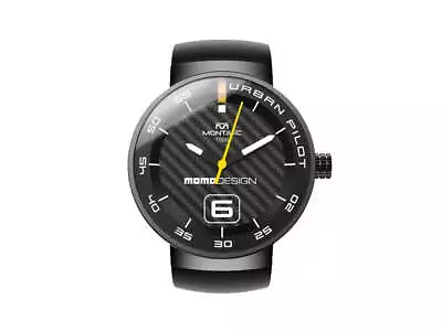 Montjuic X Momo Design Urban Pilot Quartz Watch PVD Steel MJ1.2015MOMO.B • $410