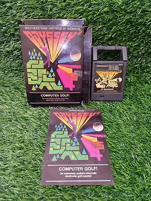 Computer Golf (Odyssey2/Videopac 1978) Complete Tested Works  • $9