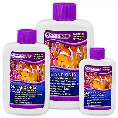 Dr Tims One & Only Life Filter Start Nitrifying Bacteria Marine Fish Tank Reef • £15.65