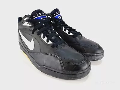 Vintage NOS 1992 90s Nike Air Sonic Flight Black 130150-010 Men's Size 9.5 • $71.10