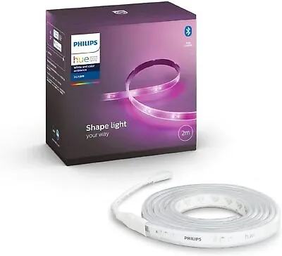 $134 • Buy Philips Hue White & Colour Ambiance Lightstrip Plus 2m