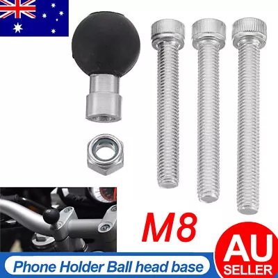 For RAM Mount Compatible Motorcycle Bike Scooter Ball Base Kit GPS Phone Holder • $13.89