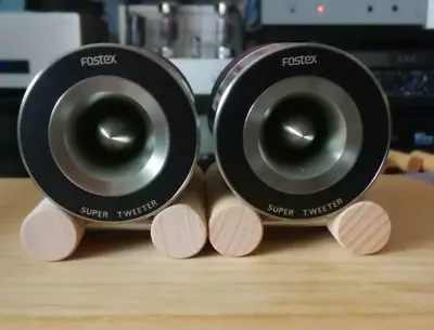 FOSTEX T90A Horn Super Tweeter Sound Speaker ALNICO High-End Ring Radiator 2 Set • £452.92