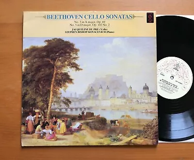 CFP 41 4494 1 Jacqueline Du Pre Beethoven Cello Sonatas Classics For Pleasure NM • £15