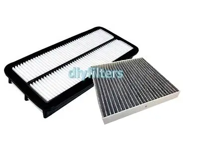 COMBO AIR FILTER + CARBONIZED CABIN AIR FILTER For 03-07 ACCORD V6 & ACURA TL RL • $21.29