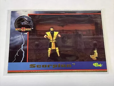 1994 Classic Games Mortal Kombat II Chase Card Scorpion BAB5  BABALITY!! • $171.23