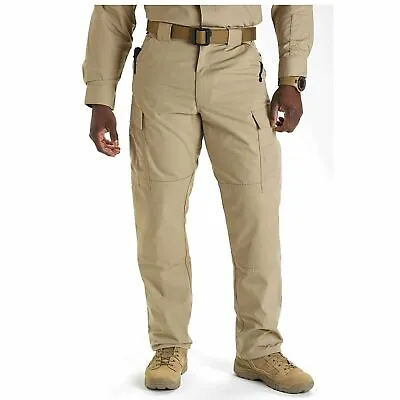 5.11 Tactical Men's Ripstop TDU Adjustable Lightweight Work Pants Style 74003 • $65