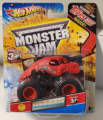 Monster Jam Crushstation Red Lobster Truck Topps Trading Card 2012 • $14.77