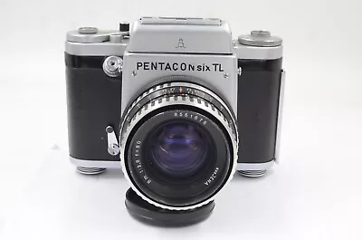 Pentacon Six TL Medium Format Camera With 80mm Aus Jena Lens Read • $210