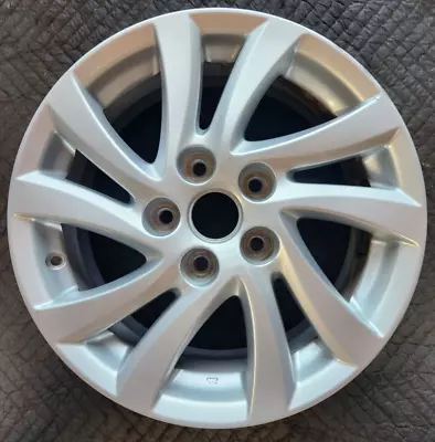 16  MAZDA 3 FACTORY OEM SILVER ALLOY WHEEL RIM 2012-2014 16x6.5 • $160