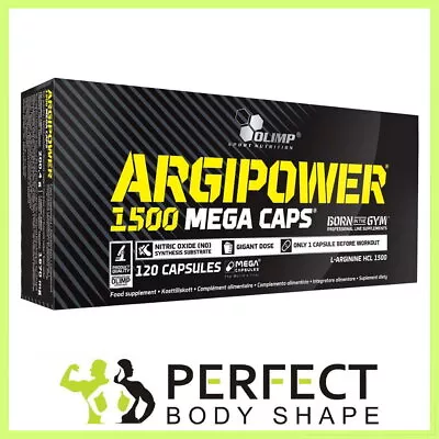 £18.04 • Buy Olimp Argi Power 1500 Mega Caps L-arginine Pre-workout Nitric Oxide Booster