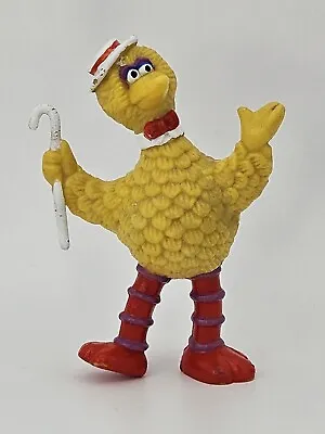 Vintage Muppets Inc. Sesame Street: 4  BIG BIRD W Top Hat And Cane • $4.99