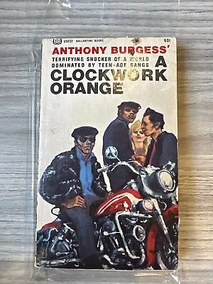 A CLOCKWORK ORANGE BY ANTHONY BURGESS 1965 1ST BALLANTINE PB PRINT Kubrick • $29.99