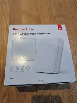 Honeywell Home DT4R Wireless Digital Room Thermostat & Receiver White • £52.95