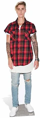 Justin Bieber Pop Singer Cardboard Cutout / Standee / Standup Lumberjack • $50.52