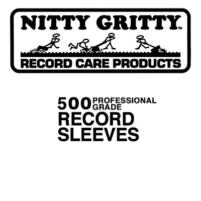 Nitty Gritty Professional Grade 12  Vinyl Record Inner Sleeves (500 Count Pack) • $299.99