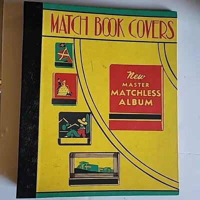 Match Book Covers  NEW MASTER MATCHLESS ALBUM BINDINGS LOT OF 2 • $29.99