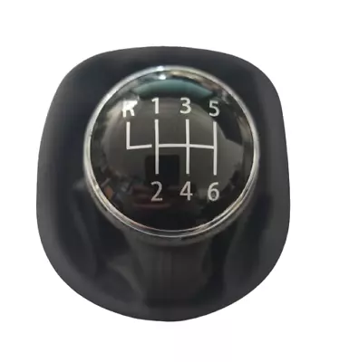 Upgrade VW CADDY II 2 MK2 TOURAN Black 6 Speed Gear Shift Knob Gaitor Boot • $26.10